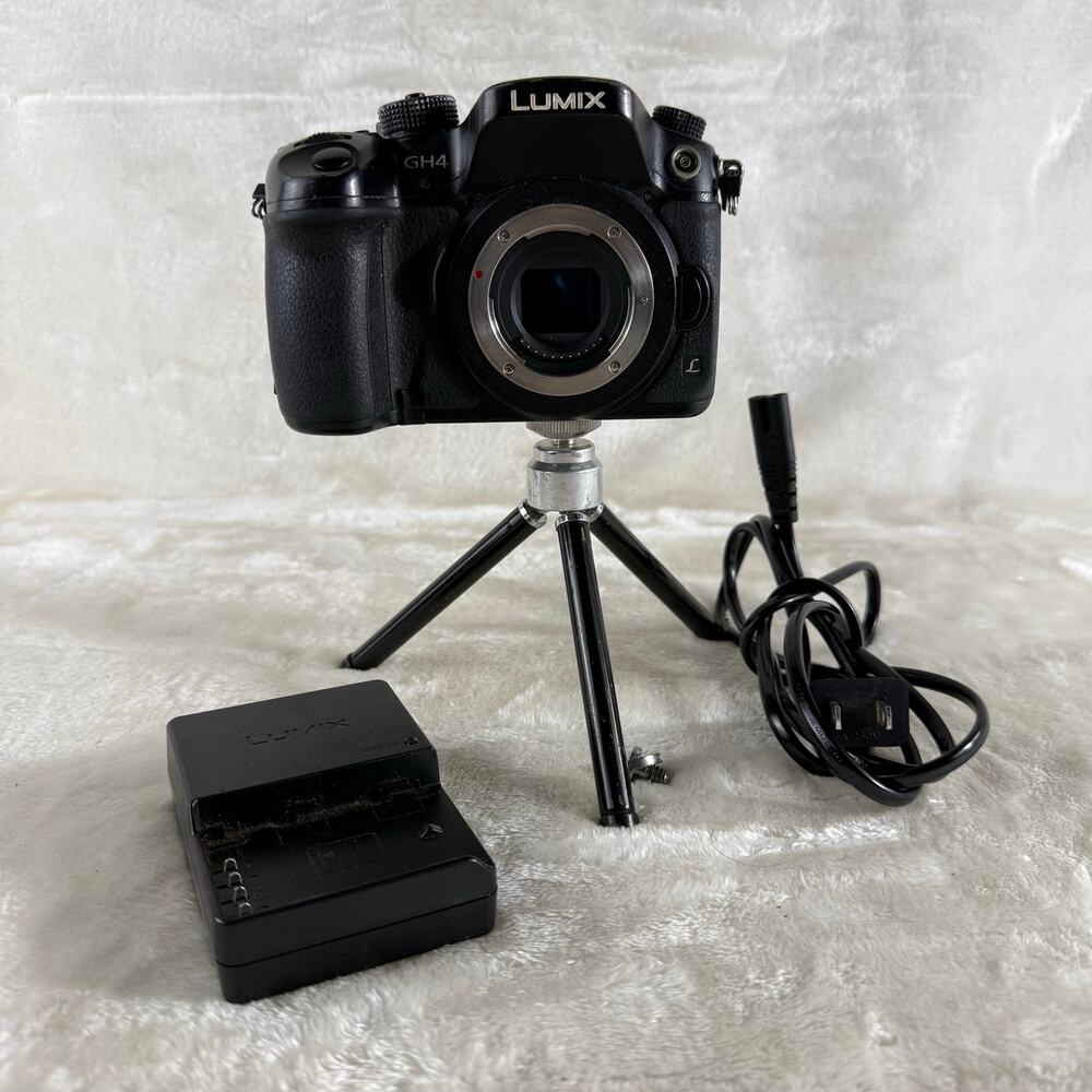Panasonic Lumix DMC-GH4 4K Mirrorless Camera Tested Working NO LENS